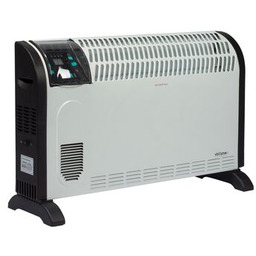 Grzejnik konwektorowy 2000 W biały z wyświetlaczem LED Volteno