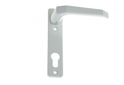 Klamka drzwiowa K-90 (165) wąska 90 biala