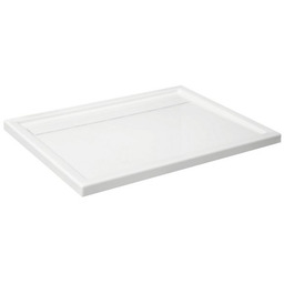 Schedpol Camparo Brodzik prostokątny z klapką odpływu 120x80x6,5cm 3.088/P