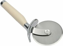 KitchenAid Nóż do Pizzy, Radełko, Stal Nierdzewna - Kolor Almond Cream