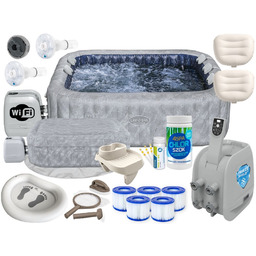 Zestaw Premium Dmuchane Ogrodowe Spa Lay-Z-Spa San Francisco Bestway 6001Q