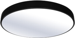 Plafon natynkowy LED 40cm okrągły 40W 3000K czarny 1318 - Decorativi