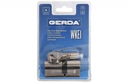 Wkładka bębenkowa Gerda E1 45/45 nikiel perłowy blister