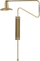 House Doctor - Kinkiet złoty Swing