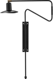 House Doctor - Kinkiet czarny Swing