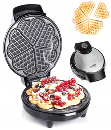 Gofrownica Gofry W Serca 5 szt First Austria 700W