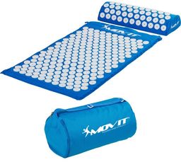 NIEBIESKA MATA ZDROWOTNA DO AKUPRESURY Z KOLCAMI NA BÓL PLECÓW