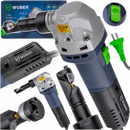 Elektryczne Nożyce Do Obróbki Metalu Cięcia Blachy Skokowe Stempel Wuber