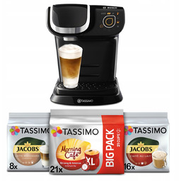 Ekspres kapsułkowy Bosch Tassimo My Way Czarny 3x Tassimo