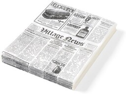 Papier pergaminowy nadruk gazety 200x250