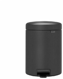 Brabantia Poland Sp. Z.o.o Kosz Pedałowy NEWICON 5L Mineral Infinite Grey