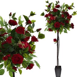 KOMPOZYCJA STROIK DRZEWKO RÓŻY 140 CM