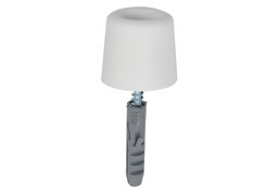 Odbój drzwiowy gumowy-biały