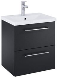 Roca Roma Compacto szafka 50x38x53 cm CZARNY MAT A857951532