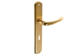 Klamka drzwiowa GAJA mosiądz 72 KL
