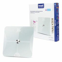 Visiomed Bewell Connect My Scale Analiser BW-SC2W Inteligentna waga łącząca się z aplikacją, łazienk