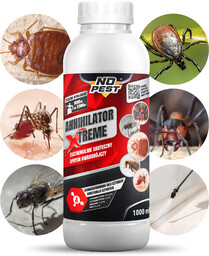 Najmocniejszy oprysk owadobójczy na pluskwy, muchy, komary Annihilator Extreme No Pest