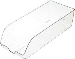 KitchenCraft Szuflada na Napoje do Lodówki, na Puszki, Plastikowa, 34,5  14  9,5 cm - Przezroczysta