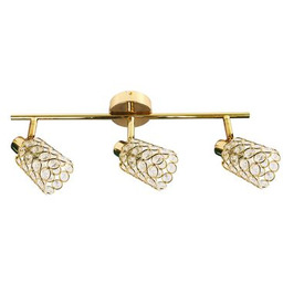Listwa YORK 3x40W G9 mosiądz bez żarówek CANDELLUX