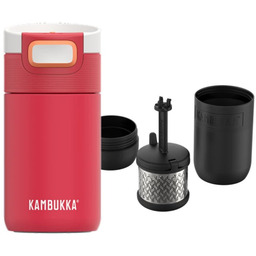 Kambukka kubek termiczny z zaparzaczem Caution: Hot 300ml