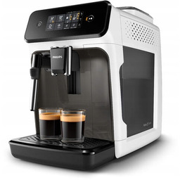 Ekspres do kawy ciśnieniowy automatyczny Philips 1200 biały czerń EP1223/00