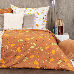 4Home Pościel bawełniana Jesień, 140 x 200 cm, 70 x 90 cm, 140 x 200 cm, 70 x 90 cm