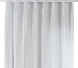 Zasłona na haczykach flex pojedynczych, prześwitujący ecru, Romantica