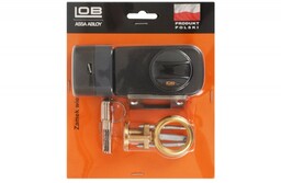 Zamek wierzchni bębenkowy LOB TB61 grafit BLISTER