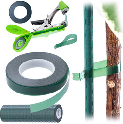 Zestaw taśm do zszywacza ogrodniczego Larret 11 mm x 25 m zielony 20 szt.