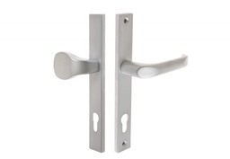 Pochwyt-klamka drzwiowa FAM 15446 92/240/32 chrom matowy prawa (2 śruby)