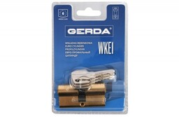 Wkładka bębenkowa Gerda E1 28/36 mosiądz BLISTER