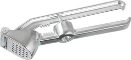 FACKELMANN Wyciskarka do czosnku/drylownica z aluminium, 15,5 cm w kolorze srebrnym