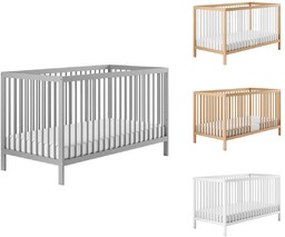 Be4home łóżeczko drewniane 120x60 szary + materac