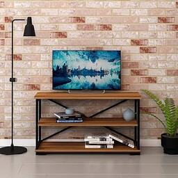 Homemania Meble TV NA Noce, Nero