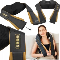 Masażer do stóp pleców szyi karku ciała masażer shiatsu grzejący