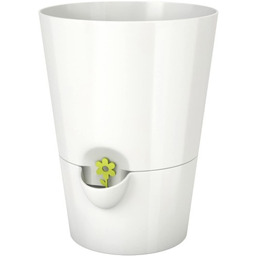 Samonawadniająca doniczka na zioła, 13cm, 1.2l, Biała