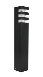 SU-MA RADO 2 BL lampa stojąca czarna E27 IP54 50cm