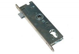 Zamek wpuszczany 72/34 bębenkowy ZZB-1 czoło stal nierdzewna lewy, bez zaczepu