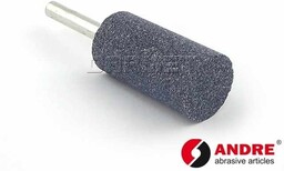 ANDRE Ściernica trzpieniowa walcowa, typ 5210 - 25 x 45 x 6 mm 95A24Q5VTE10 550852