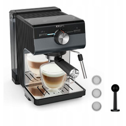 Ekspres kolbowy z dyszą spieniającą Krups Authentic+ C80 XP384G10 15 bar