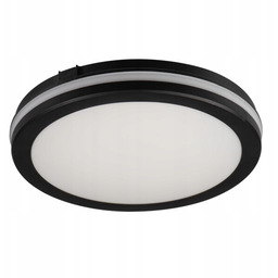 Plafon oprawa Led Beno Eco 40W Cct O W 3000/4000/6500K czarny Kanlux 38387