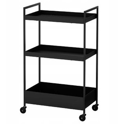 Ikea Nissafors Wózek Kuchenny Wózek Na Kółkach Regał Mobilny Barek 3 Półki