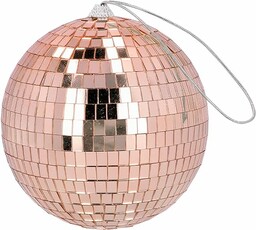 Boland - Błyszcząca kula dyskotekowa, średnica ok. 15 cm, Disco Fever, dekoracja wisząca, dekoracja na imprezę lub sylwestra