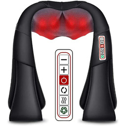 Masażer Shiatsu 3D Do Szyi Karku Pleców Podgrzewany 12V/230V