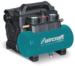 Kompresor, sprężarka elektryczna AIRBOY SILENCE 221 OF E, przenośna, bardzo cicha -AIRCRAFT 2000206