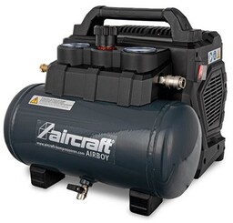 Kompresor, sprężarka elektryczna AIRBOY BLACKAIR SILENCE 111 OF E, przenośna, bardzo cicha -AIRCRAFT 2603011
