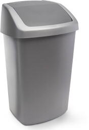 Kosz na śmieci Curver Swing Top ciemnoszary 15L