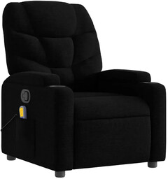 Elior Klasyczny Fotel Czarny Z Masażem P8-N98