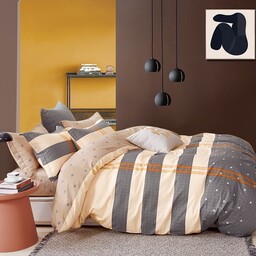 Pościel z satyny bawełnianej dwustronna Mariall PBC-923