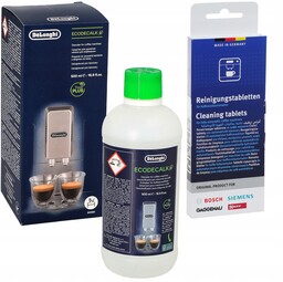 Odkamieniacz DeLonghi 500ML+ Tabletki Czyszcz Oryg